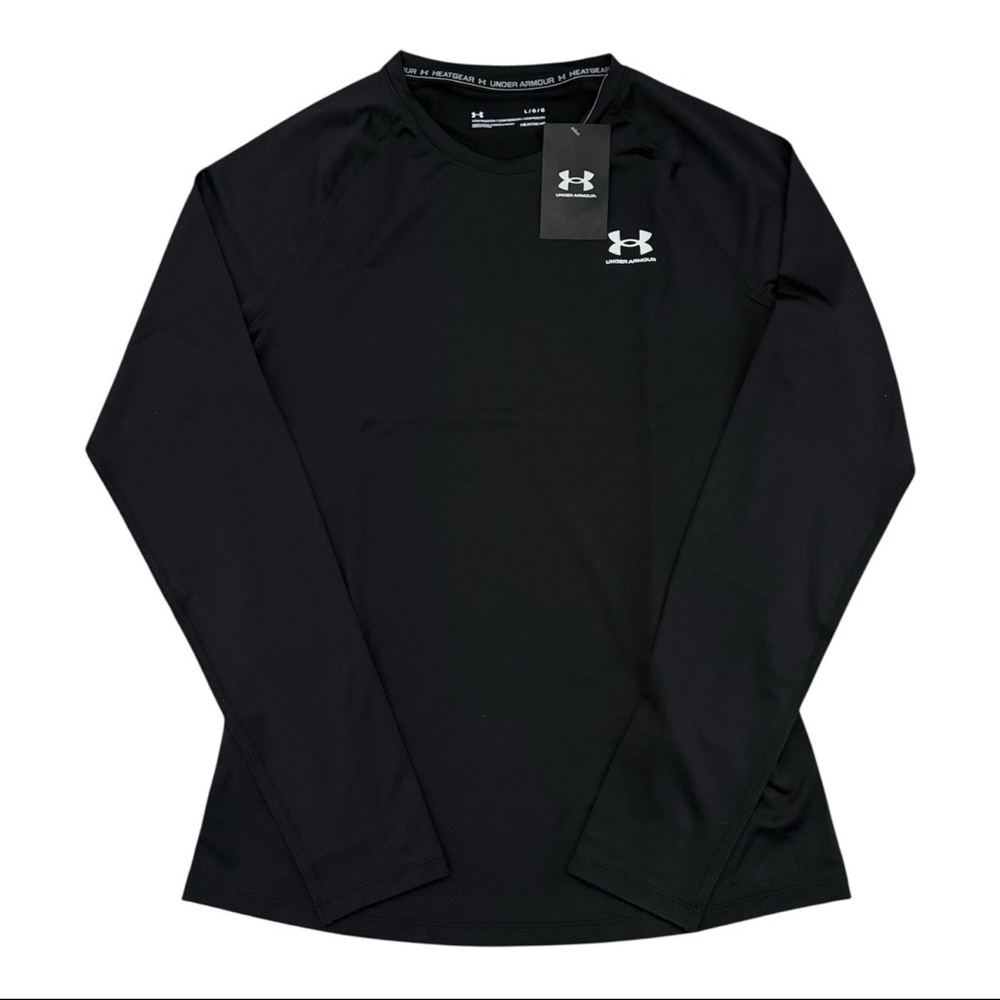Under Armour HeatGear Authentics Women's Compression Long Sleeve Shirt - Size L